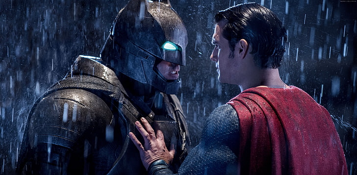 Henry Cavill, Ben Affleck, Batman mot Superman: Dawn of Justice, bästa filmer från 2016, HD tapet