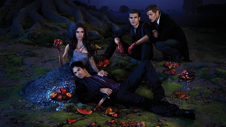 Programa de televisión, The Vampire Diaries, Fondo de pantalla HD