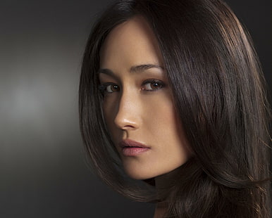 Maggie Q Celebrities, black-haired woman, celebrities, maggie q, HD wallpaper HD wallpaper