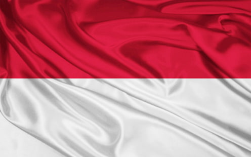 Bandiera del Monaco, bandiera, simboli, colori, materiali, strisce, colore, Indonesia, Sfondo HD HD wallpaper
