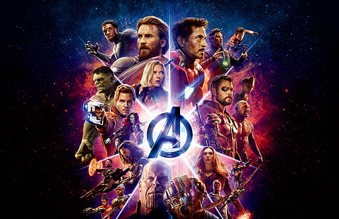 perang infinity avengers, 12k, 10K, film, 2018 film, hd, 4k, 5k, 8k, Wallpaper HD HD wallpaper