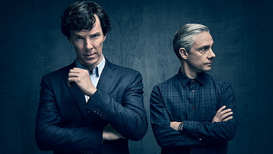 Sherlock, Sherlock Holmes, Dr. watson, tv-serie, filmer, HD tapet HD wallpaper