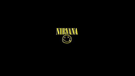 Nirvana duvar kağıdı, Müzik, Nirvana, MNML, HD masaüstü duvar kağıdı HD wallpaper