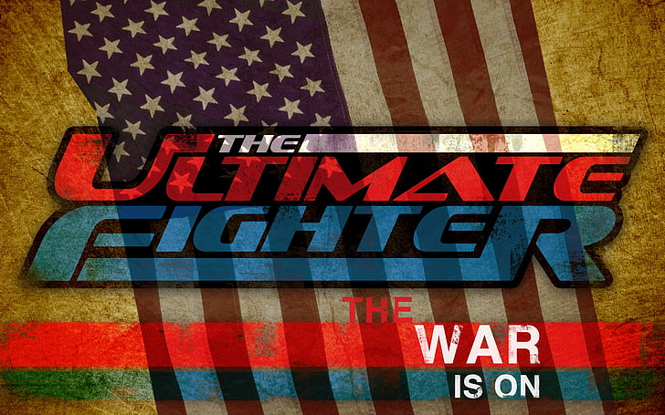The Ultimate Fighter logo, fights without rules, mma, ufc, the ultimate fighter wallpapers hd, takada, uwf, HD wallpaper