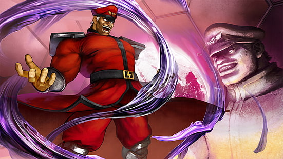 Street Fighter V, M. bison, PlayStation 4, Tapety HD HD wallpaper