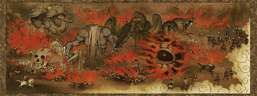 mitology japanese mythology, HD wallpaper HD wallpaper