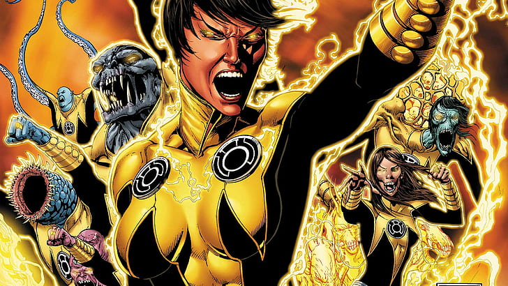 Green Lanterns And Sinestro Corps The End Of The Alliance And The Return Of Sinestro Hd Desktop Wallpaper For Your Computer 1920×1080, HD wallpaper