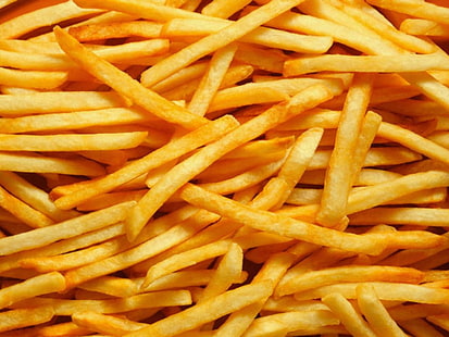 restauration rapide frites frites frites photographie abstraite HD Art, restauration rapide, frites, pomme de terre, Fond d'écran HD HD wallpaper