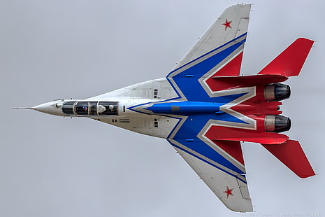 flygplan, militära flygplan, ryska armén, armén, Mikoyan MiG-29, HD tapet HD wallpaper