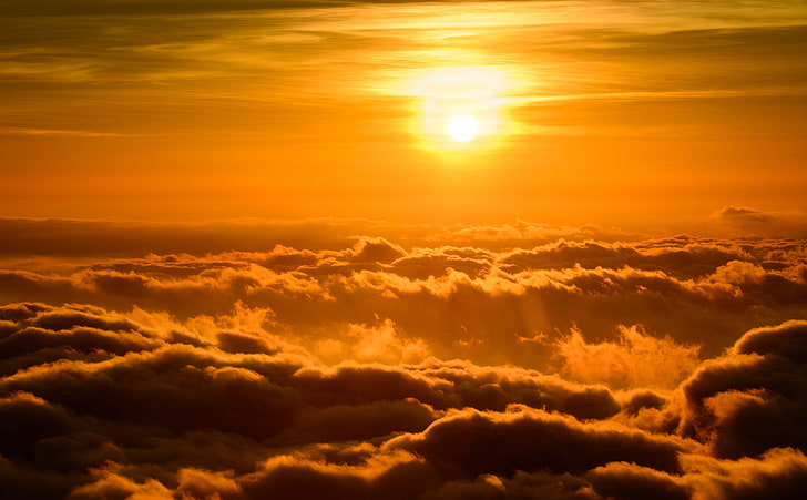 Above The Clouds, Nature, Sun and Sky, Sunset, Mountain, Asia, Cloud, Photography, China, Taiwan, skyscape, Hehuanshan, Hehuan, RenaiTownship, NantouCounty, HD wallpaper