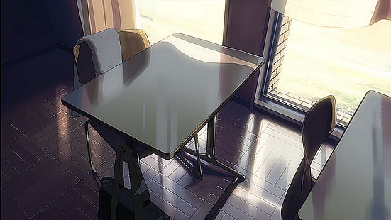 حجرة الدراسة ، مكتب ، ضوء الشمس، خلفية HD HD wallpaper