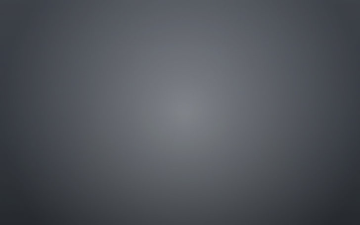 gray, simple background, gradient, HD wallpaper