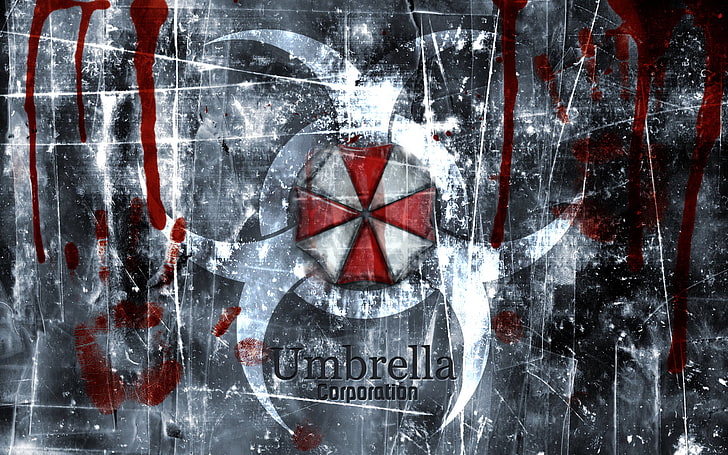 Логотип корпорации Амбрелла, Обитель зла, Корпорация Амбрелла, HD обои