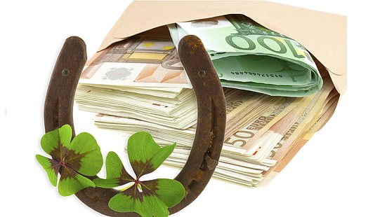 Geld, Euro, viel Glück, HD-Hintergrundbild HD wallpaper