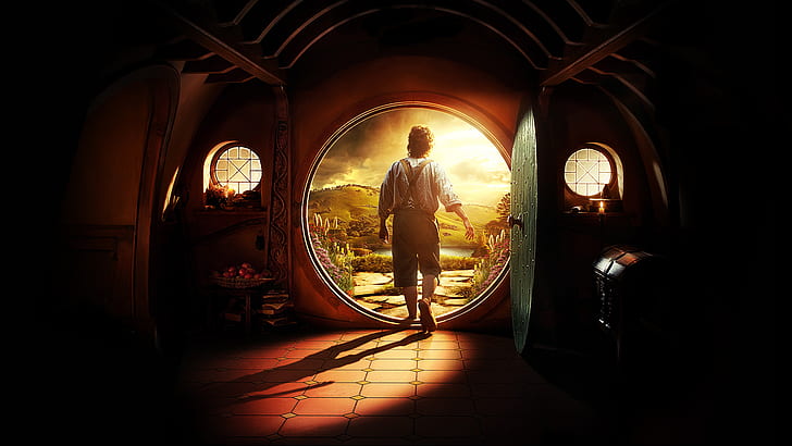 Bilbo Baggins, Hobbits, The Hobbit, HD wallpaper
