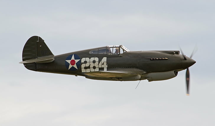 Military Aircrafts, Curtiss P-40 Warhawk, Aircraft, Military, World War II, HD wallpaper