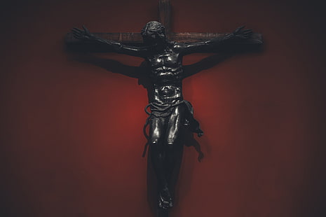Исус, кръст, Исус Христос, разпъването на кръста, Исус от Назарет, християнството, HD тапет HD wallpaper