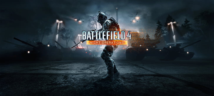 Sfondo di Battlefield 4, Battlefield 4, Battlefield 4: operazioni notturne, EA, dadi, EA DICE, Giochi EA, militari, giochi per PC, Sfondo HD