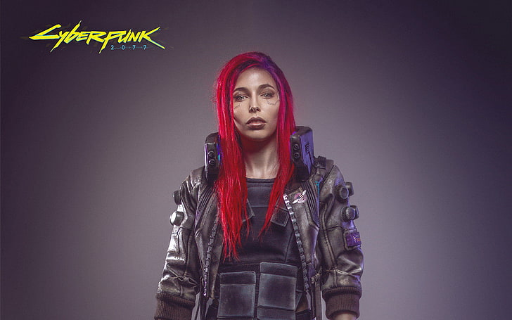 Cyberpunk 2077, Wanita, Cosplay, Wallpaper HD