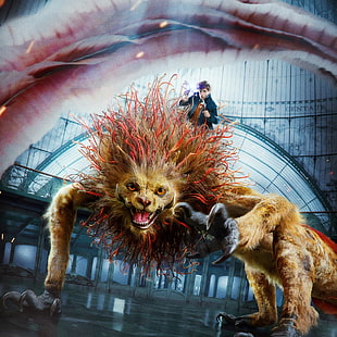Fantastic Beasts: Kejahatan Grindelwald, Eddie Redmayne, Newt, 4K, Wallpaper HD HD wallpaper