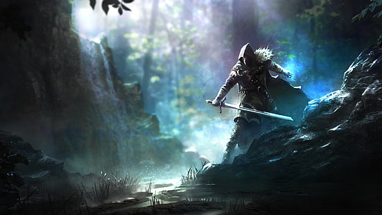 Assassin's Creed Wallpaper, ELEX, Videospiele, Natur, Fantasy-Kunst, Schwert, Landschaft, digitale Kunst, Kunstwerk, HD-Hintergrundbild HD wallpaper