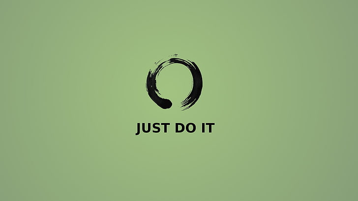Just Do It。、やる気を起こさせる、禅、 HDデスクトップの壁紙
