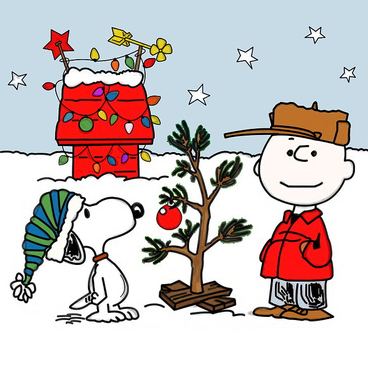 ブラウン チャーリー クリスマス コミック ピーナッツ スヌーピー Hdデスクトップの壁紙 Wallpaperbetter