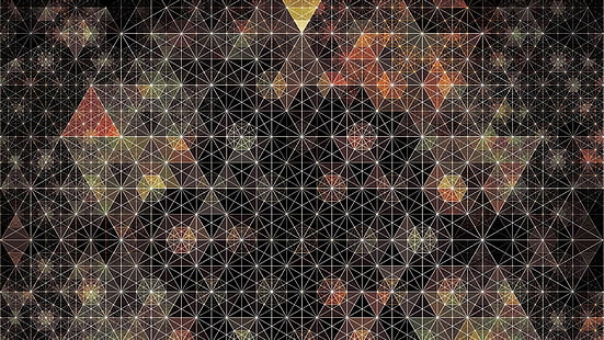 Анди Гилмор, абстрактно, геометрия, модел, HD тапет HD wallpaper
