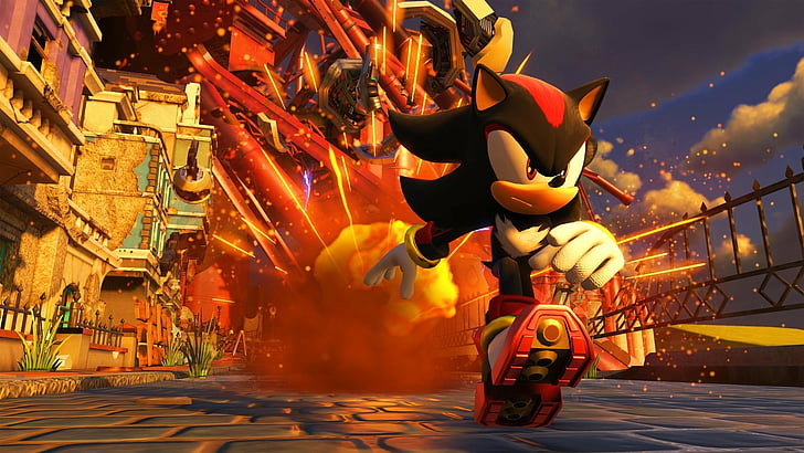 Sonic, Sonic Forces, Shadow the Hedgehog, Sonic the Hedgehog, HD wallpaper