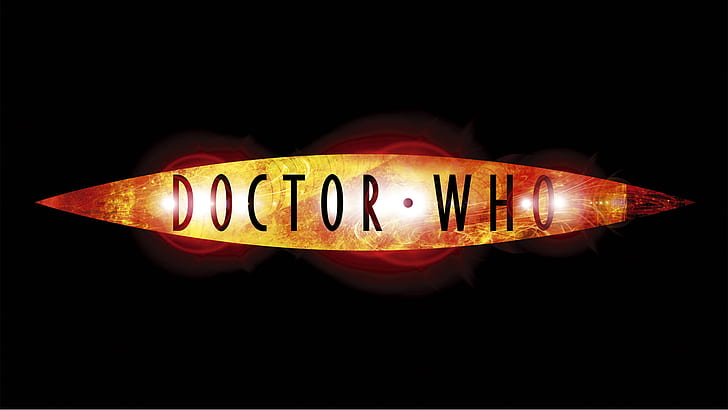 Doctor Who Logo HD, hitam, doctor, doctor who, dr who, logo, original, red, who, Wallpaper HD
