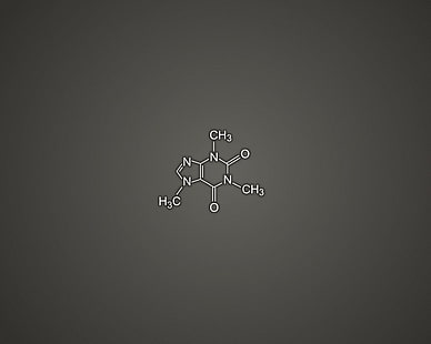 química, cafeína, Fondo de pantalla HD HD wallpaper