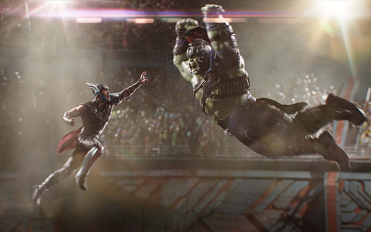 Hulk, Thor Ragnarok, Thor, 2017, 4K, HD wallpaper | Wallpaperbetter
