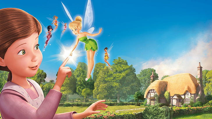 Movie, Tinker Bell and the Great Fairy Rescue, HD wallpaper