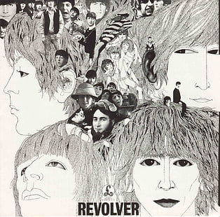 Banda (música), The Beatles, Capa de álbum, Revólver, HD papel de parede HD wallpaper