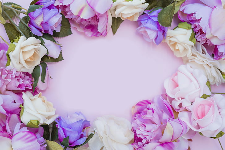 Blumen, Hintergrund, Rosen, Rosa, Knospen, HD-Hintergrundbild