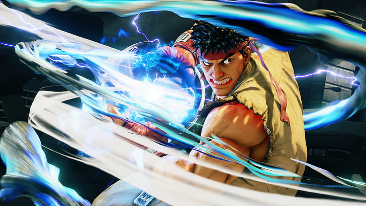 Ryu (Straßenkämpfer), Straßenkämpfer, Straßenkämpfer V, Capcom, HD-Hintergrundbild
