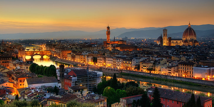 Catedral de St. Florence, Cidade, Itália, Roma, Florença, Cidade, Florença, Arquitetura, Romano, Império, Arquitetura, HD papel de parede