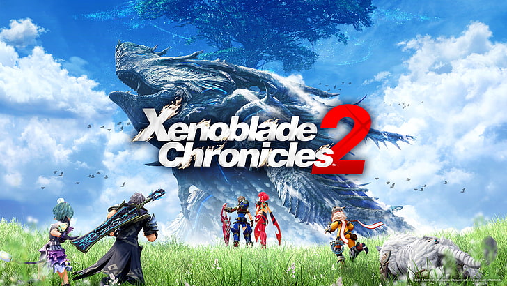 Xenoblade Chronicles 2, Xenoblade Chronicles, Xenoblade, Nintendo Switch, Sfondo HD