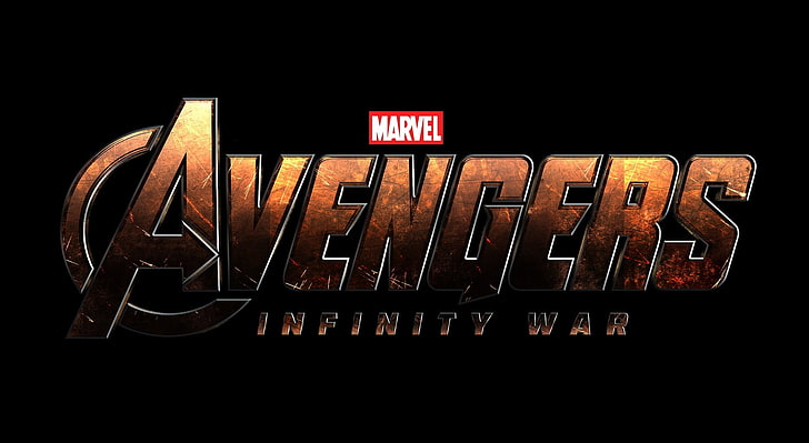 Avengers Infinity War Logo, Marvel Avengers Infinity War poster, Movies, The Avengers, 2018, logo, avengers, infinity war, HD wallpaper