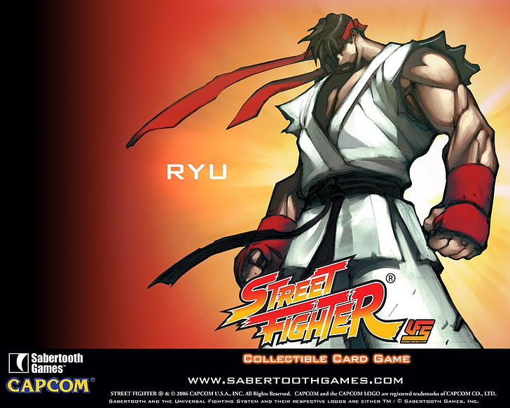 วอลล์เปเปอร์ Street Fighter Ryu นักสู้ข้างถนนริว ​​(Street Fighter), วอลล์เปเปอร์ HD