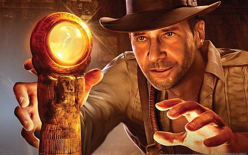Indiana Jones et le personnel des rois, jeu Indiana Jones, Fond d'écran HD HD wallpaper