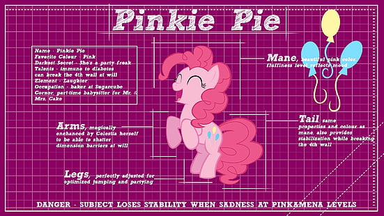My Little Pony Pinkie Pie HD, cartoon/comic, little, my, pony, pie, pinkie, HD wallpaper HD wallpaper