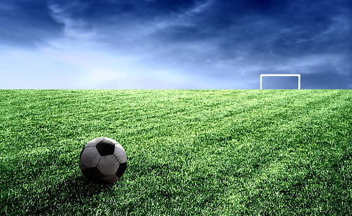 Fußballplatz, Fußball, Sport, Fußball, Fußball, Feld, HD-Hintergrundbild HD wallpaper