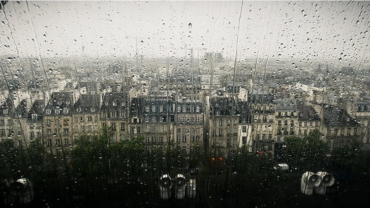 Дождливый День города, Городские пейзажи, HD обои