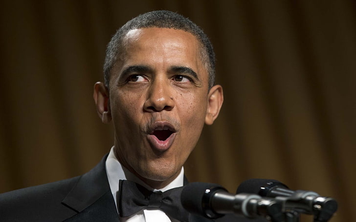 Barack Obama, face, background, USA, Barack Obama, the President.USA, HD wallpaper