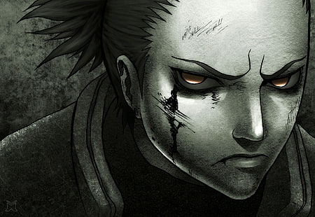 Shikamaru Nara-Illustration, Nara Shikamaru, Naruto Shippuuden, Animejungen, HD-Hintergrundbild HD wallpaper