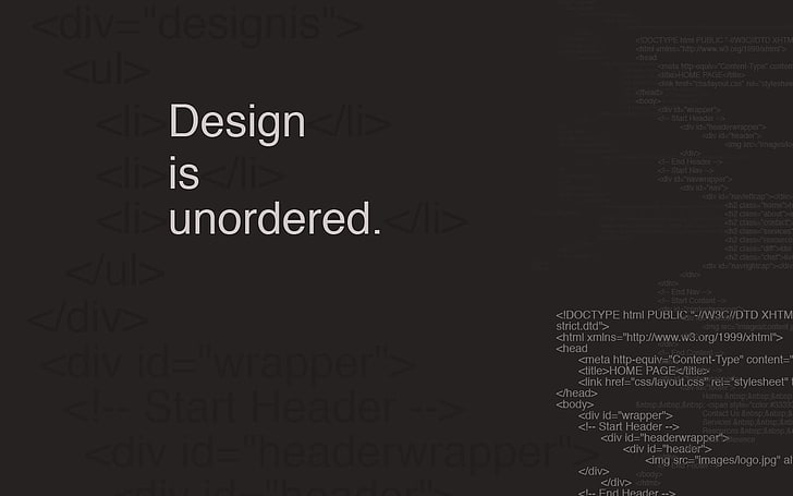 black text with white background, typography, digital art, IT design, artwork, code, HD wallpaper