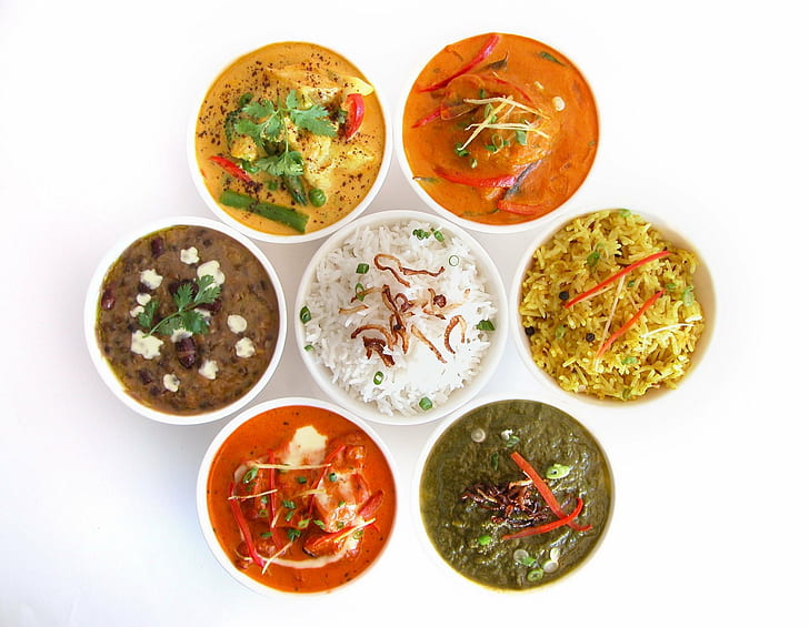 comida, índia, indiano, HD papel de parede