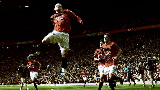 Manchester United, deportes, Wayne Rooney, Fondo de pantalla HD HD wallpaper