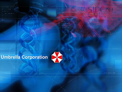 Реклама корпорации Амбрелла, Resident Evil, Корпорация Амбрелла, HD обои HD wallpaper